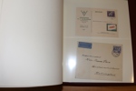 Specialsamling 1928-1936 i tre album med både lösa stämplade och ost (mest postfriska) märken samt BREV. 