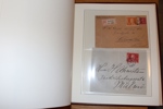 Specialsamling 1928-1936 i tre album med både lösa stämplade och ost (mest postfriska) märken samt BREV. 