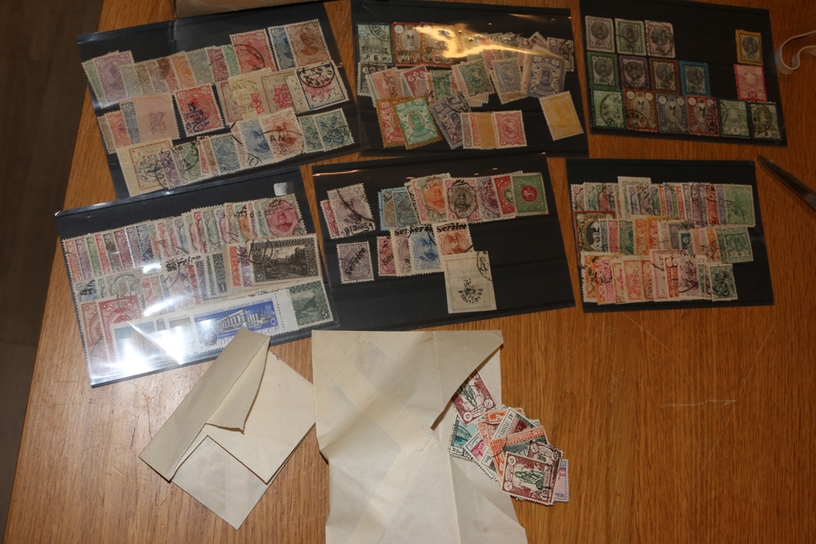 PERSIEN. Spännande dubblettparti i liten låda, helt ogenomgånget av mig!