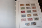Samling stämplat 1855-2010 i sex rejäla Leuchtturmalbum med massor av innehåll.