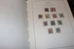 Samling stämplat 1855-2010 i sex rejäla Leuchtturmalbum med massor av innehåll.