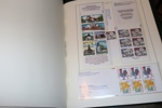Samling stämplat 1855-2010 i sex rejäla Leuchtturmalbum med massor av innehåll.