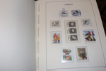 Samling stämplat 1855-2010 i sex rejäla Leuchtturmalbum med massor av innehåll.
