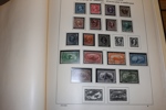 USA. Välfylld samling fram klassiskt fram till 1980 i två Schaubekalbum. Innehåller flera bättre märken men som vanligt i något blandad kvalitet. Bl.a. har $3 Columbus flera anmärkningar.