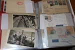 ZEPPELIN. Fantastisk samling zeppelinpost om/med de två luftskeppen LZ 127 ("Graf Zeppelin") och LZ 129 ("Hindenburg").