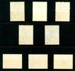 KINA. Mi648-55 (C94). Stpl serie. Baksidorna dock tonade, se bild. (Mi € 450)