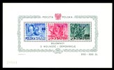 POLEN. Block A11. Postfriskt ex med påtryck "GROSZY". Mi € 350