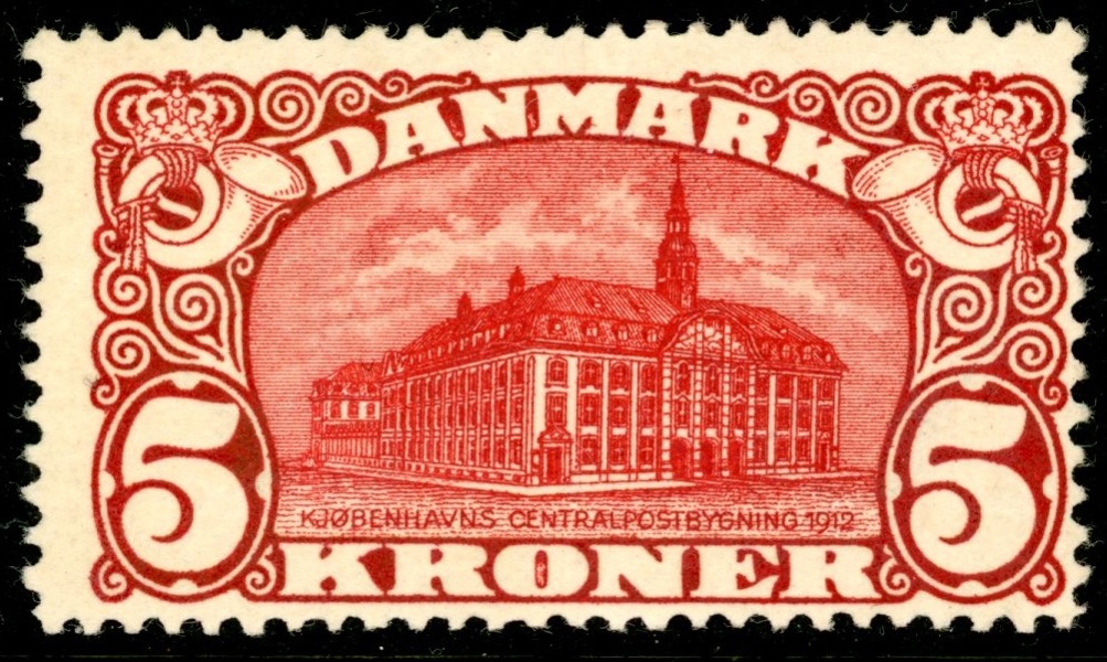 F120. Postfriskt ex med vm krona. F 10000 kr