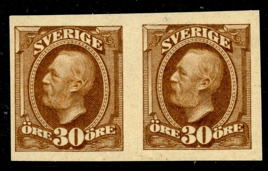 F58v1. Ostämplat, OTANDAT par.