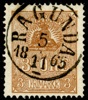 F14B. RAGUNDA 5.11.1865. Två ktt t.v. men ändå ett ovanligt vackert ex!