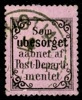 RM1. Stpl ex "som ubesörget", med poststämpel. F 4400 kr