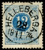 F21. Sällsynt stpl HELLEBERGA 28.11.1874 i prakt-lyx!