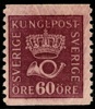 F162cxz. Ostämplat ex med sällsynt vm våglinjer + KPV. F 10000 kr