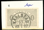 Tj2c. KARLSTAD 11.1.1882. Praktex sign Mats G. Nilsson.