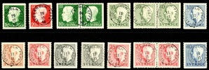 Lot med lyxstämplar STOCKHOLM PFFS 1948-52