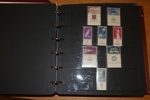 ISRAEL. Postfrisk samling 1948-1990 i två välfyllda visiralbum. 