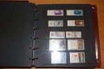 ISRAEL. Postfrisk samling 1948-1990 i två välfyllda visiralbum. 