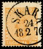 F10. SKARA 24.2.1870. Vackert och fräscht ex!