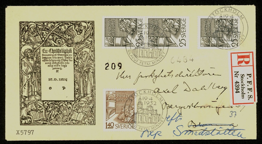 F440-41. 19.4.52. Med vinjett enl bild.