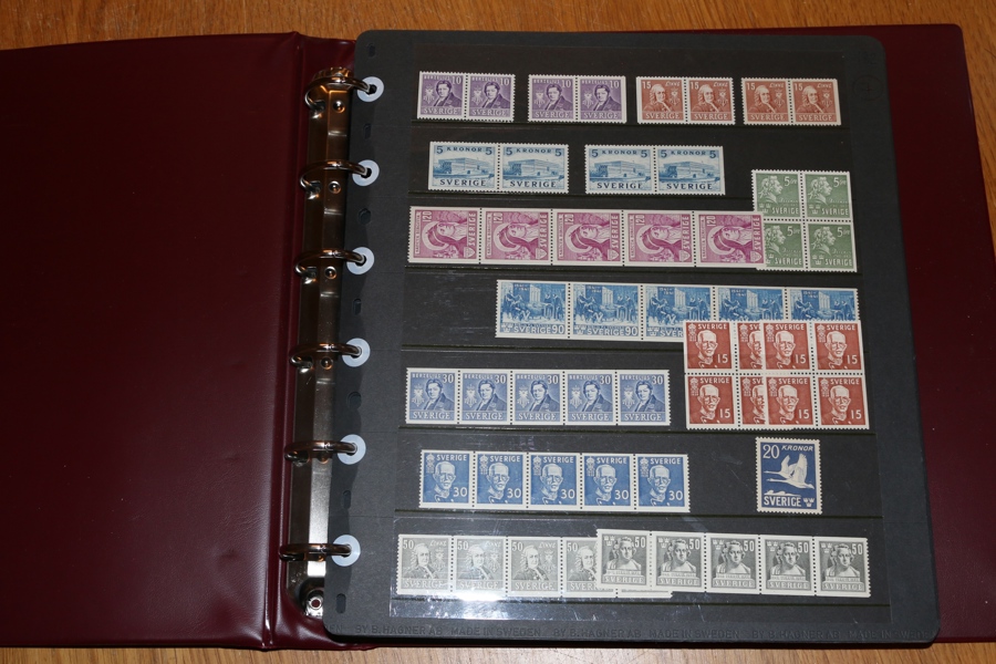 Samling enbart xx (slottet BC och CB dock x) 1939-1944.