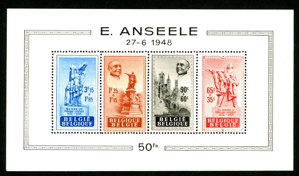 BELGIEN. Block 20, postfriskt ex. Mi € 220