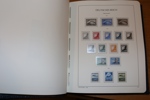TYSKLAND/REICH. Omfattande samling 1872-1945 i tre påkostade Leuchtturm förtrycksalbum med kassetter.