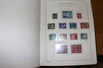 TYSKLAND/DDR. Nästan komplett samling mest stämplat 1949-1990 i tre påkostade Leuchtturmalbum med fickor och kassetter.