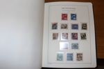 TYSKLAND/DDR. Nästan komplett samling mest stämplat 1949-1990 i tre påkostade Leuchtturmalbum med fickor och kassetter.