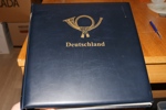 TYSKLAND/Besittningar och avstämningsområden 1.VK. Samling i Safe-album med mängder av material.