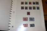 TYSKLAND/Besittningar och avstämningsområden 1.VK. Samling i Safe-album med mängder av material.