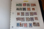 TYSKLAND/Besittningar och avstämningsområden 1.VK. Samling i Safe-album med mängder av material.