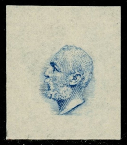 F60. Provtryck typ N av enbart porträttet.