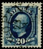 F56vm. Stpl ex med vm del av en omvänd krona horisontellt. Sällsynt objekt, ej nämnt i Facit!