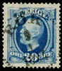 F56b1 vm9. Stpl ex med del av TRE vm kronor. Sällsynt på denna nyans. Utlåtande Lorentzon.