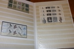Insticksalbum blandat innehåll, bl.a. Stockholmia 55 i xx 9-block, strip m.m.