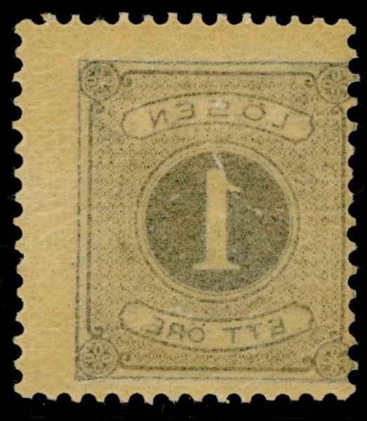 F115v2. Ostämplat, nära postfriskt ex med spegeltryck. F 800 kr