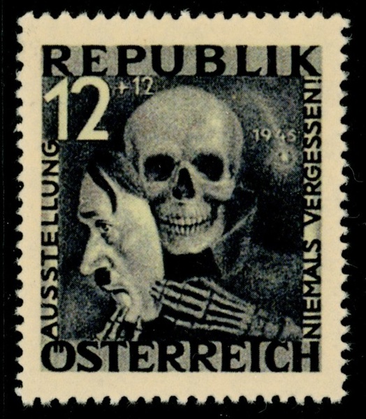 ÖSTERRIKE. Mi VII. Ej utgivet märke "Hitler utan mask". Postfriskt ex. Sällsynt. Mi € 1300