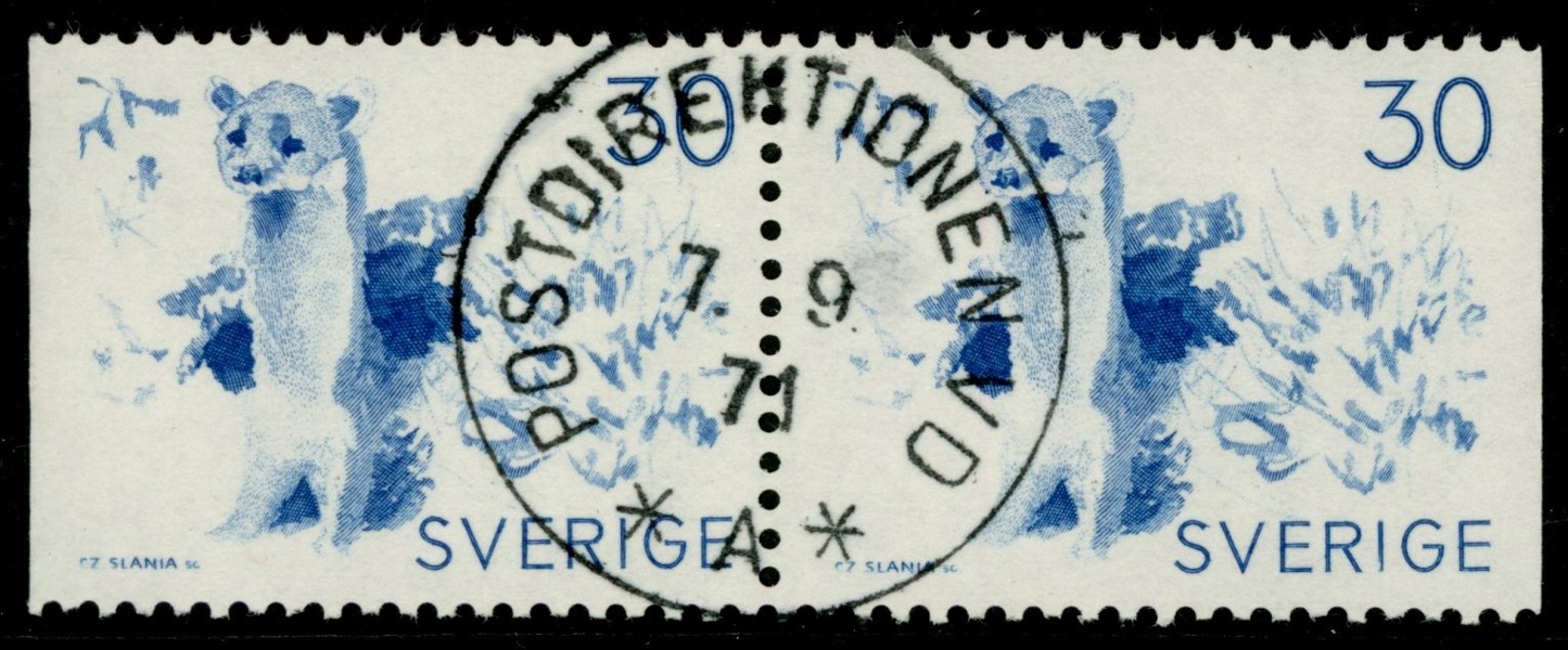 F646BB. POSTDIREKTIONEN VD 7.9.71. Lyx