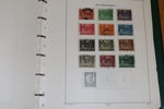 Samling stämplat 1855-1979 i två Facitalbum. Välfyllt med många trevliga märken.