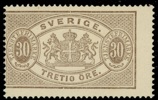 Tj8. Postfriskt ex. Sned centrering men postfriska ex är ovanliga. F 9500 kr