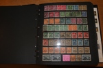 TYSKLAND. Samling mest 1872-1945 i fullmatat visiralbum, ca 65 sidor material.