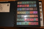 TYSKLAND. Samling mest 1872-1945 i fullmatat visiralbum, ca 65 sidor material.