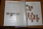 ARMENIEN+AZERBAJDJAN. Tre insticksalbum delvis glest besatta men med en del märken med höga katalogvärden - äkta? Bl.a. några provtryck enl noteringar. Säljs utan garanti i befintligt skick.