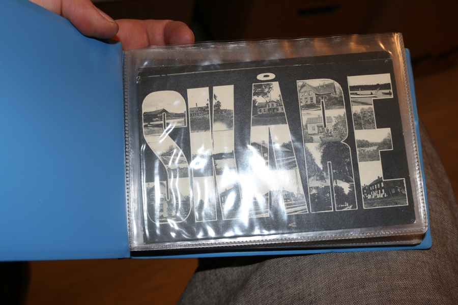 BOKSTAVSKORT. Liten samling med 17 kort från olika orter i Sverige, t.ex. Svartvik, Wansbro, Malmslätt och Rättvik.