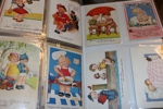 BARN. Mapp med ca 20 kort, signerade av t.ex. Arnold Tilgmann, Mabel Lucie Attwell m.fl.