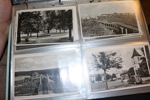 Svenska Pressbyrån. Album med över 100 mest svartvita vykort, lilla formatet.
