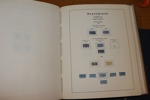Fyndlåda Tyskland 1800-tal till 1970-tal i tre tjocka album. Något restbetonat men fortfarande väldigt mycket frimärken, bl.a. lite tyska stater. Lågt utrop!