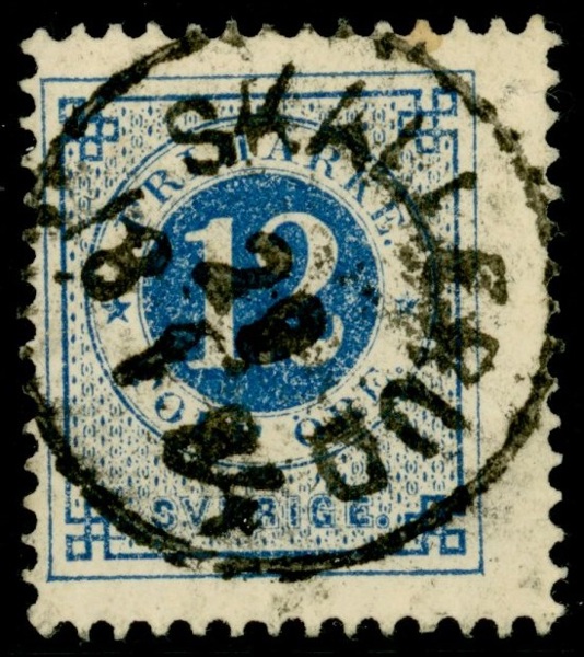 F32. SKÅLLERUD 28.1.1884. Postal 150 kr