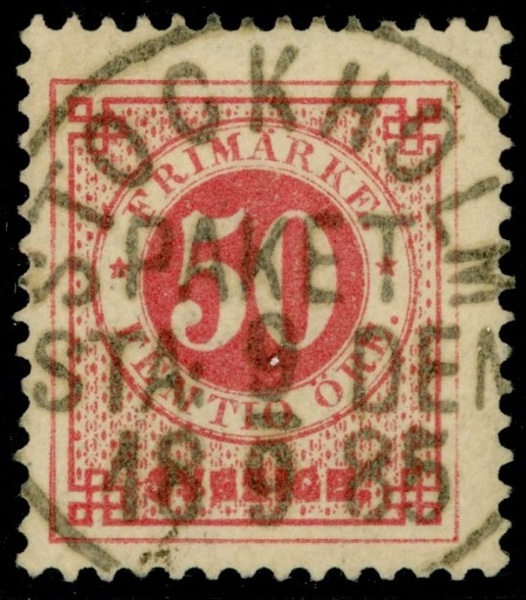 F36. STOCKHOLM PAKET STA:DEN 9.9.1885