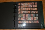 STÄMPLAR. Visiralbum ca 45 välfyllda sidor med vackra stämplar, många prakt-lyx. Tidsperiod 1880-tal-1990-tal med bra spridning. Mängder med märken!